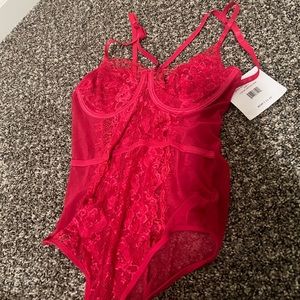 Women lace bodysuit